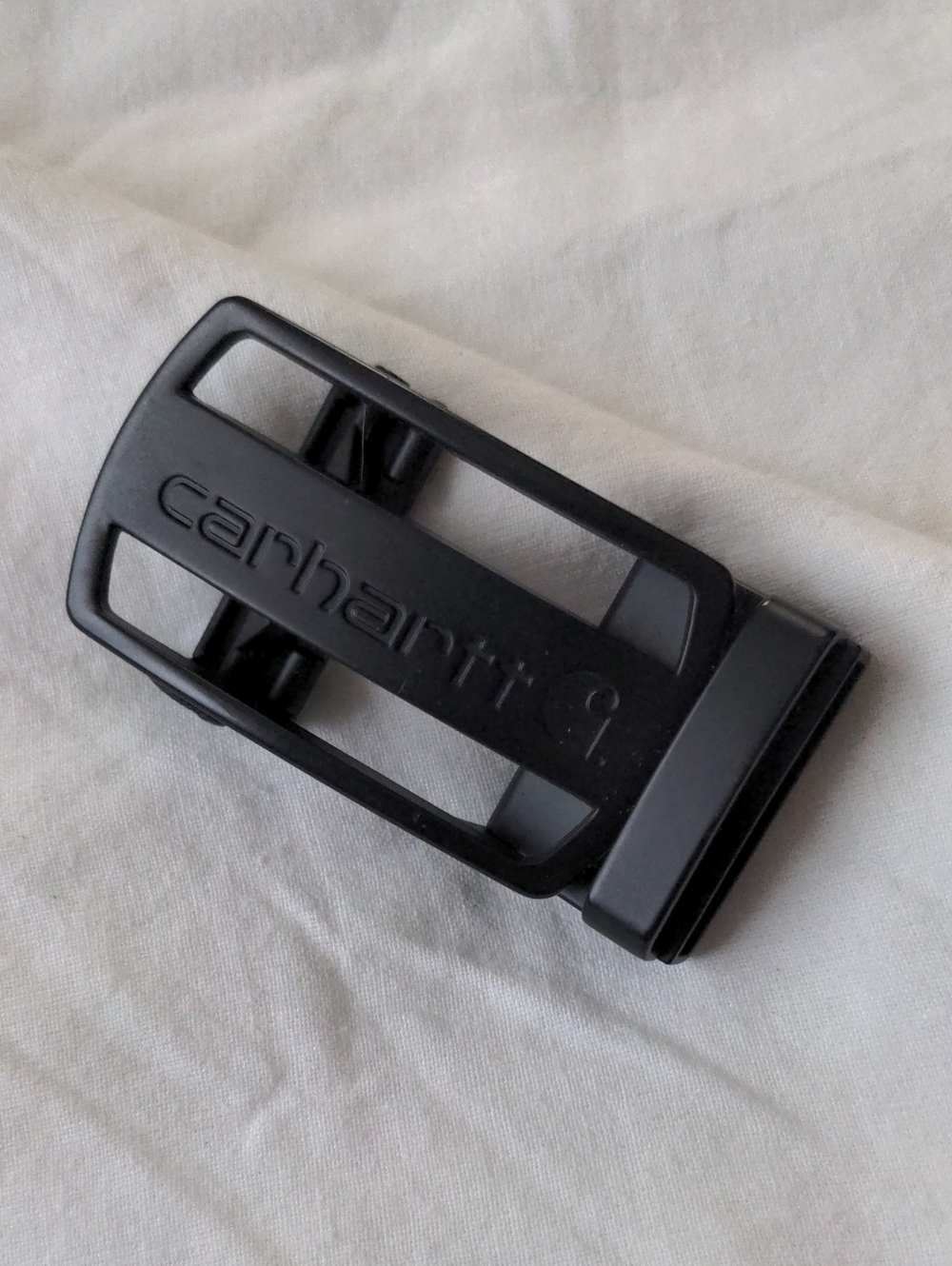 Carhartt Matte Black Belt Buckle